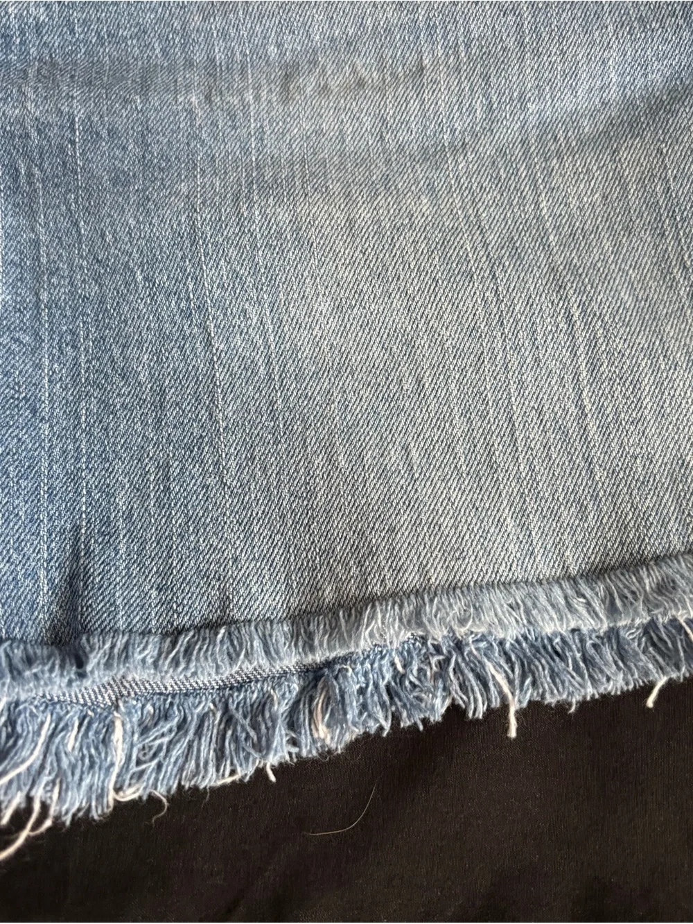 Levi's Light Blue Denim Cutoff Shorts